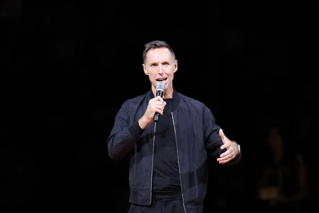 Steve Nash at Footprint Center in Phoenix, Arizona. Steve Nash at Footprint Center in Phoenix, Arizona.