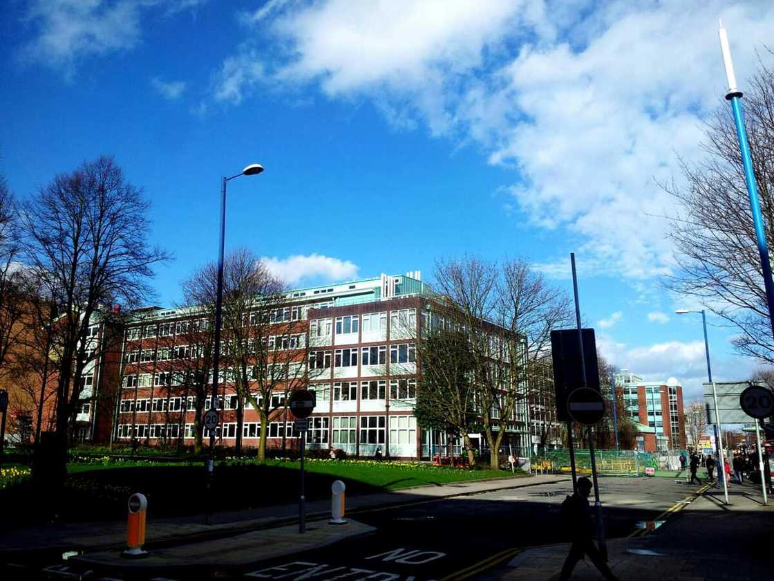 A university building A university building