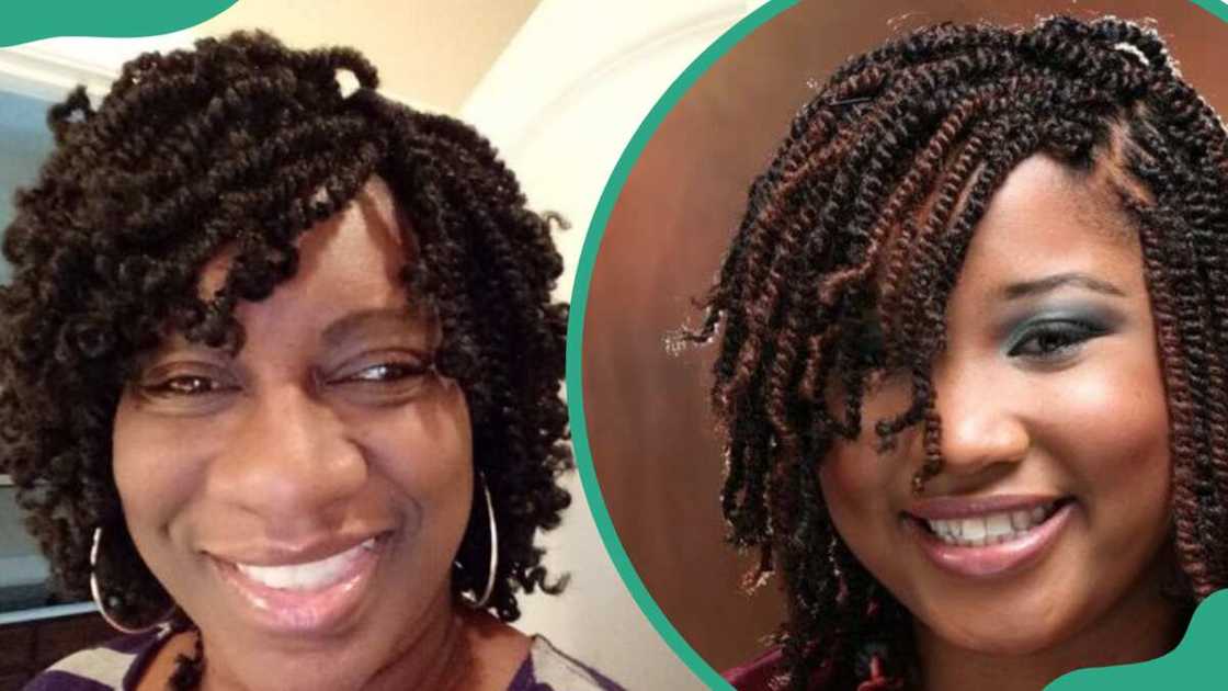 Pixie Kinky Twist hairstyle Pixie Kinky Twist hairstyle