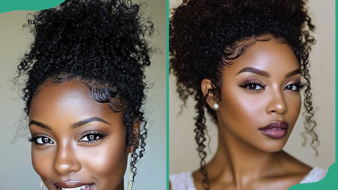 Halo curl updo Halo curl updo