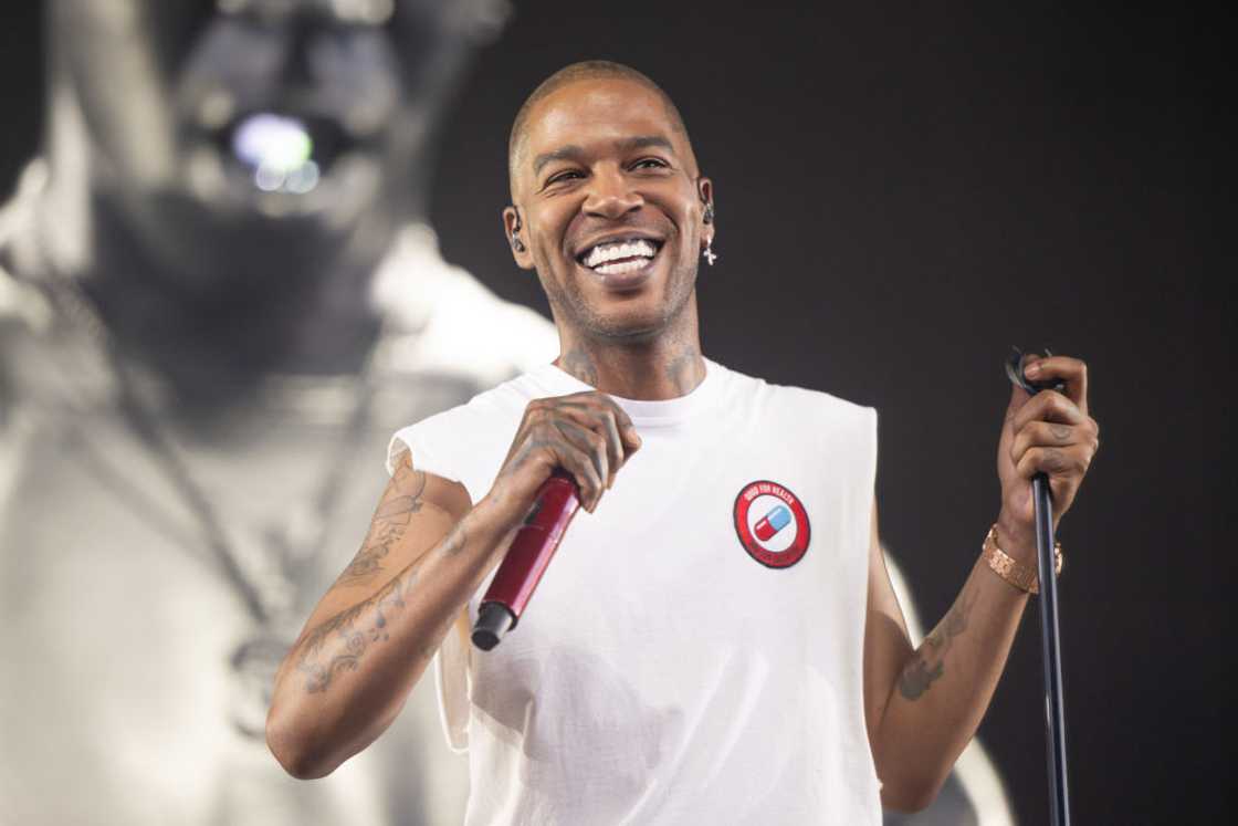 Rapper Kid Cudi at Empire Polo Club in Indio, California Rapper Kid Cudi at Empire Polo Club in Indio, California