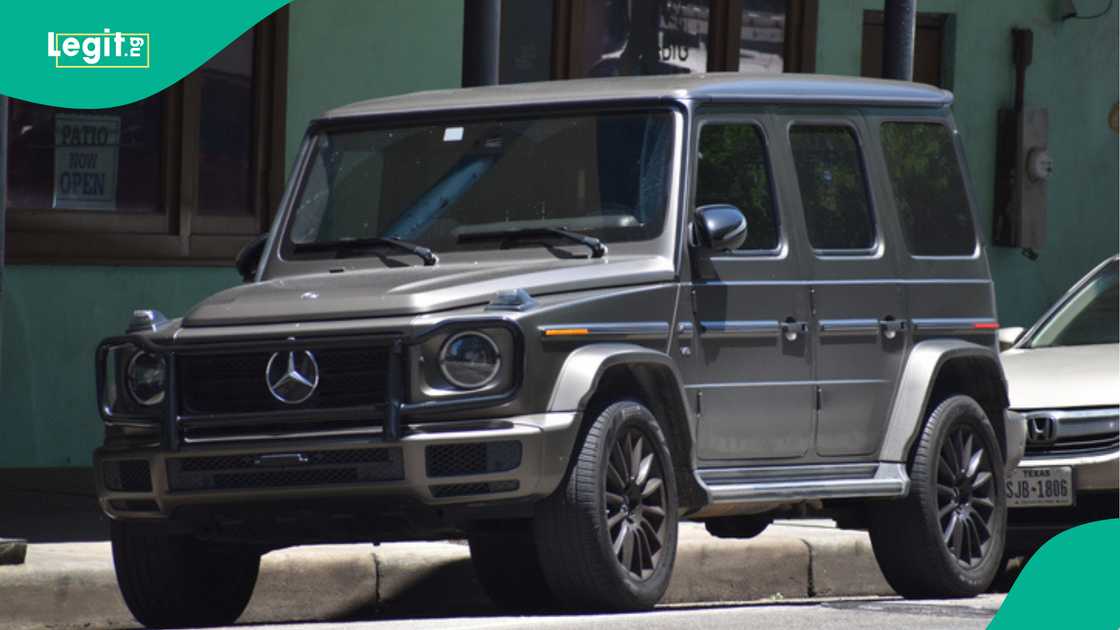 Mercedes G-Wagon car. Mercedes G-Wagon car.