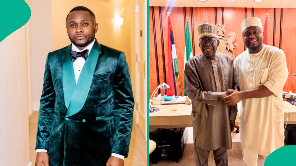 Ubi Franklin drags Nigerians slamming him for meeting Tinubu. Ubi Franklin drags Nigerians slamming him for meeting Tinubu.