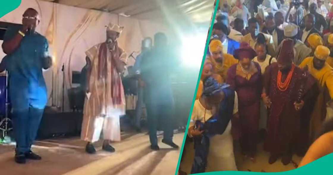 Videos of KSA performing at Davido's wedding Videos of KSA performing at Davido's wedding