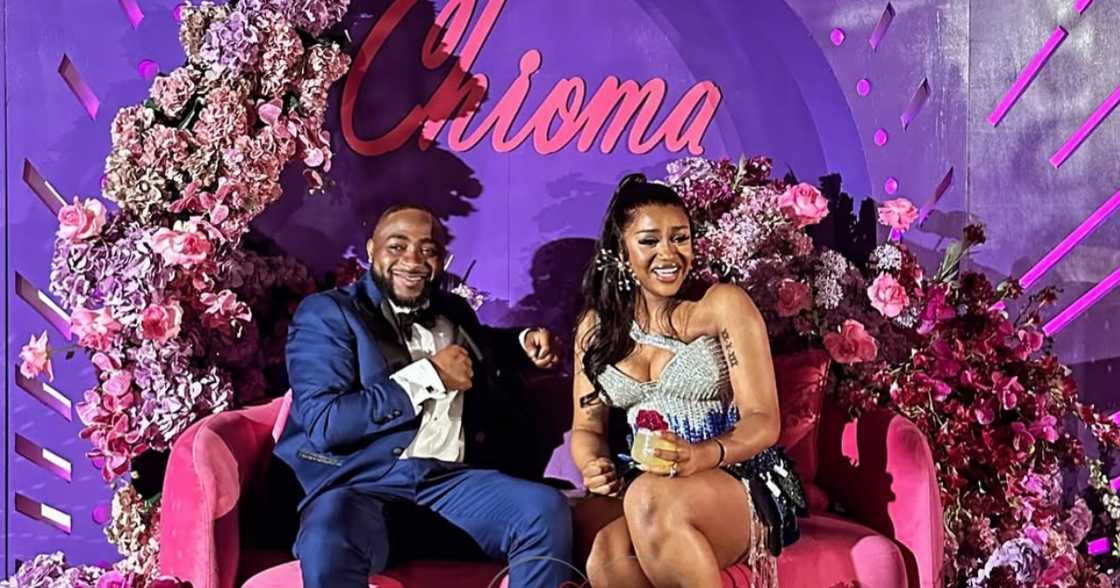 Chioma Adeleke's sister, Jennifer, attends her 30th birthday which had Davido in attendance. Chioma Adeleke's sister, Jennifer, attends her 30th birthday which had Davido in attendance.