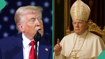 Kiristoci sun fusata, sun yi Allah wadai da Trump kan sanya kayan Fafaroma